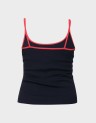 SLIM BADGE STRAPPY TOP