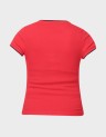 SLIM BADGE V-NECK TEE