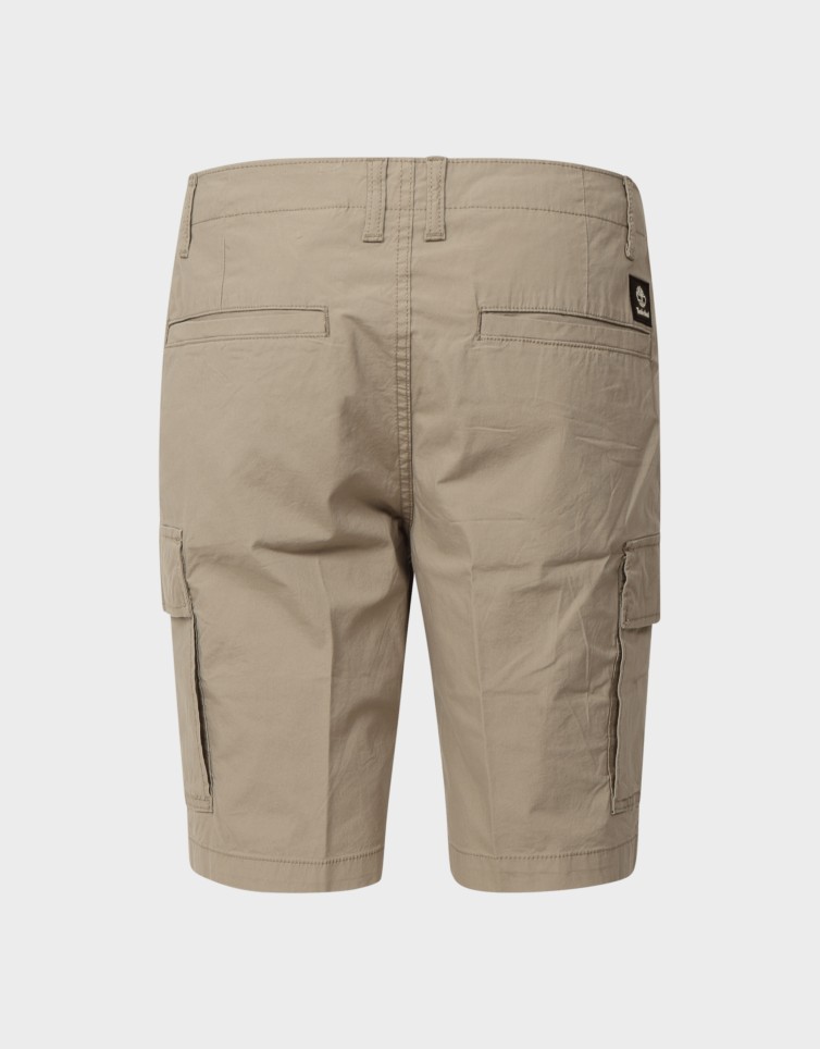 POPLIN CARGO SHORTS