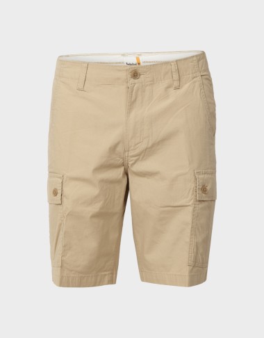 POPLIN CARGO SHORTS