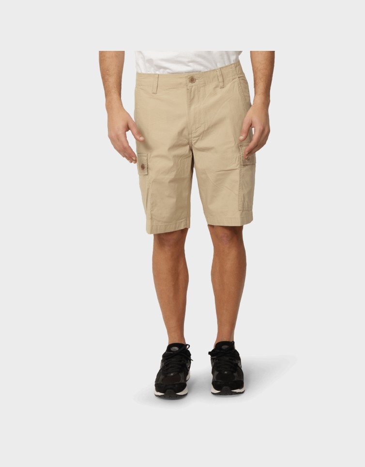 POPLIN CARGO SHORTS