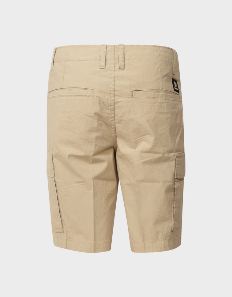POPLIN CARGO SHORTS
