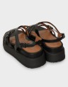 SEMI PLATFORM SANDALS