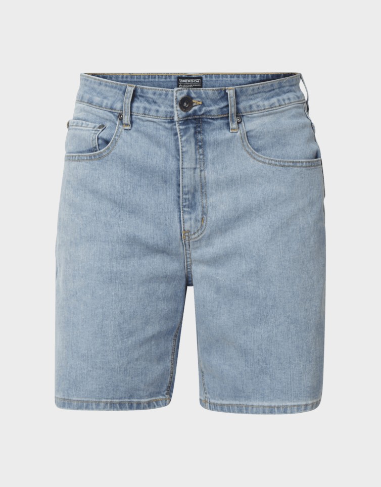 LOOSE FIT DENIM SHORTS