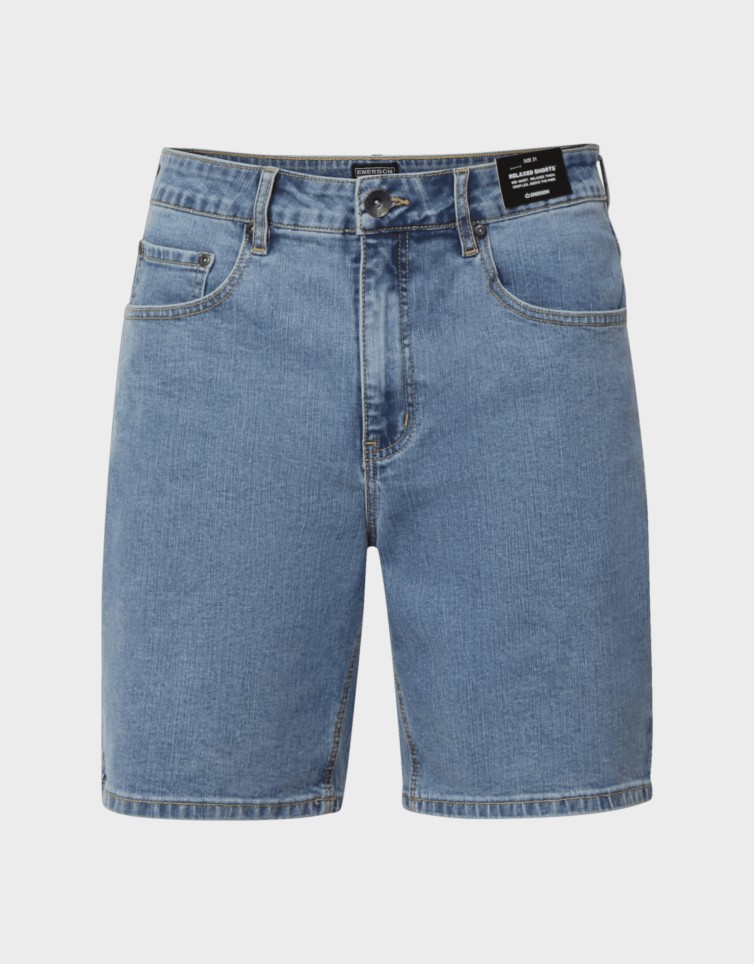 LOOSE FIT DENIM SHORTS