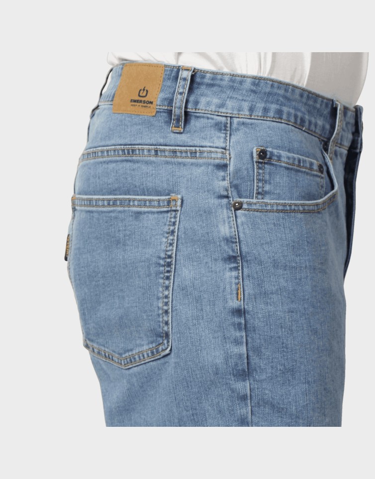LOOSE FIT DENIM SHORTS