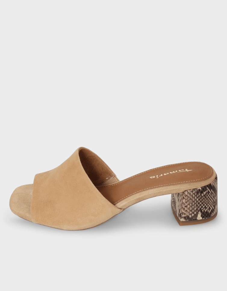 CLASSIC HEELED MULES