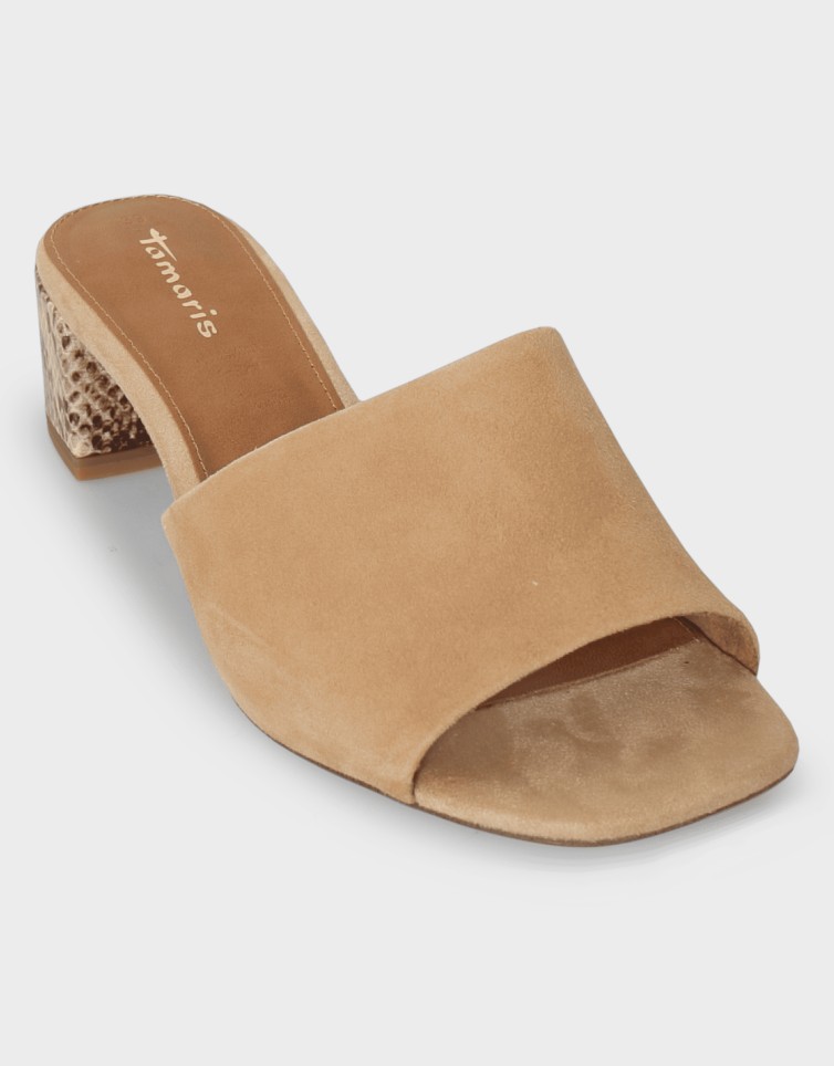 CLASSIC HEELED MULES