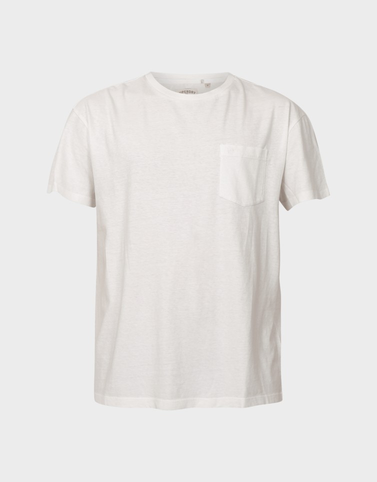 D1 COTTON CLASSIC LINEN PKT TEE