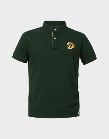 D2 PIQUE MONOGRAM POLO