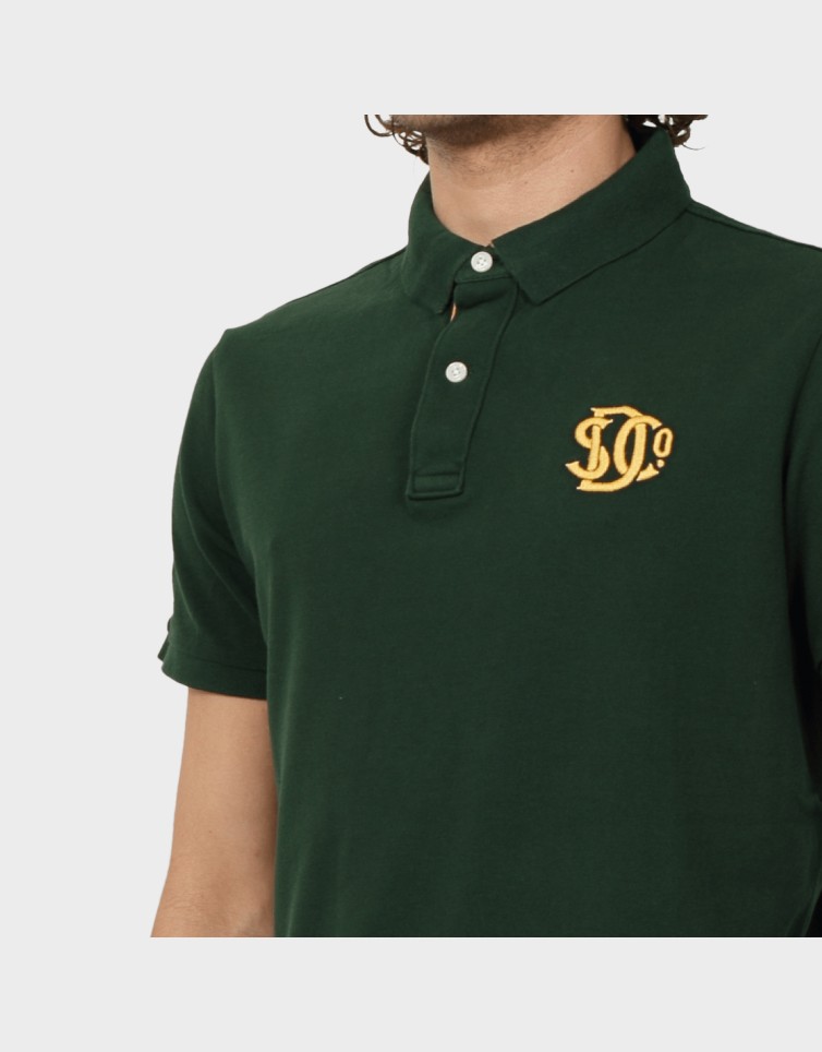 D2 PIQUE MONOGRAM POLO