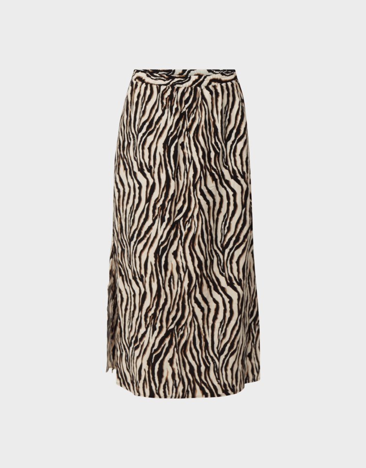 EASY JOY MAXI SLIT SKIRT
