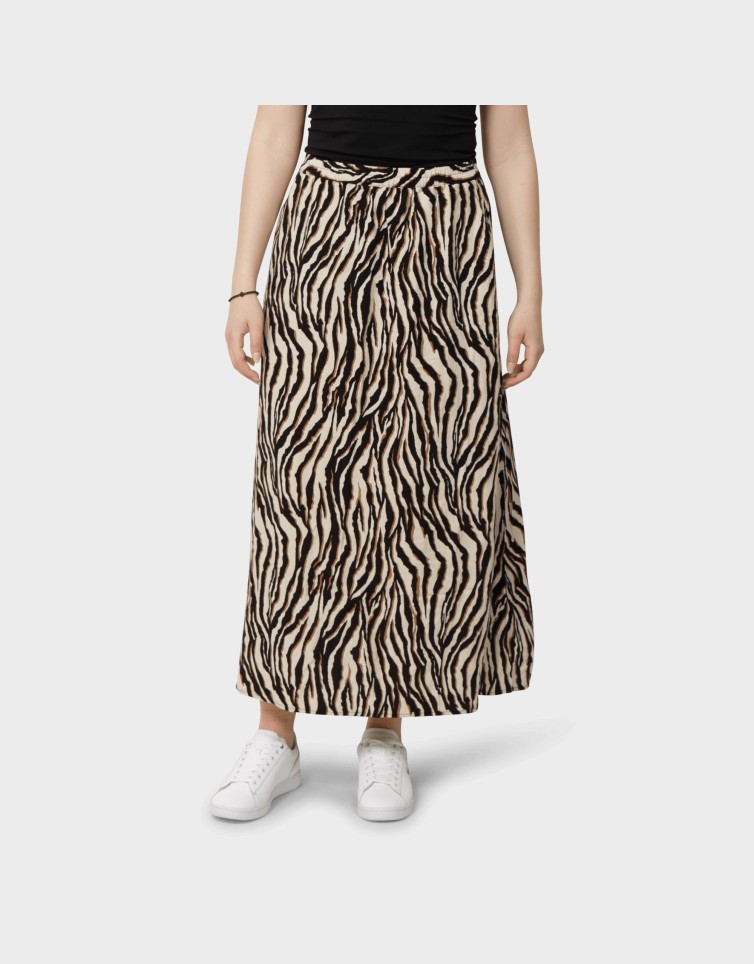 EASY JOY MAXI SLIT SKIRT