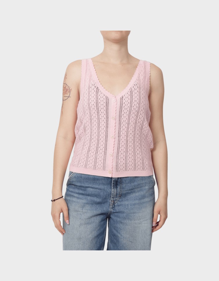 LUX LIGHT SL 2-WAY V-NECK TOP