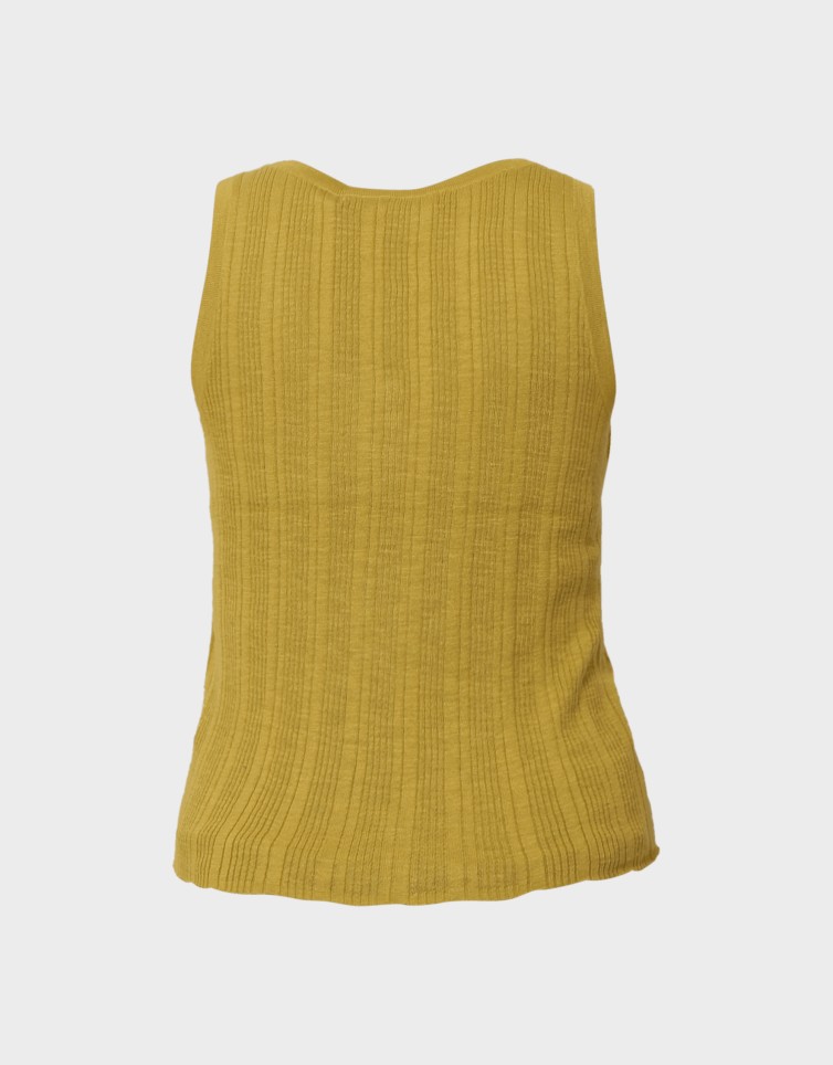 PEACH SL U-NECK TOP