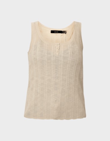 PEACH SL U-NECK TOP