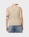PEACH SL U-NECK TOP