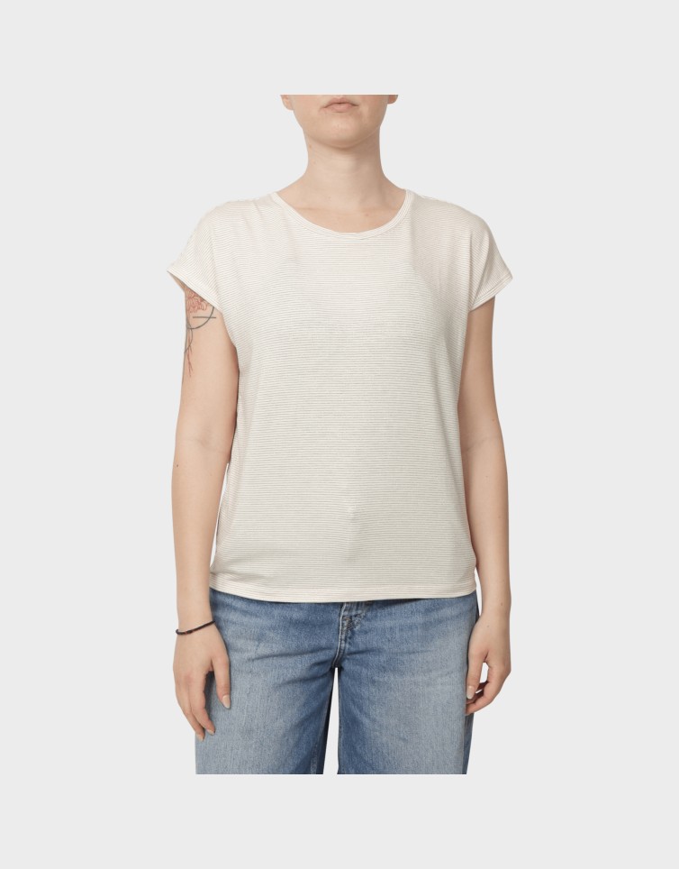 CLAUDIA LIFE S/S GLITTER TOP