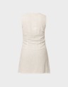 SIESTA LIN BL SL SHORT DRESS