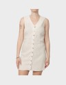SIESTA LIN BL SL SHORT DRESS