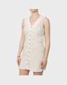 SIESTA LIN BL SL SHORT DRESS