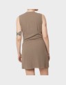 SIESTA LIN BL SL SHORT DRESS