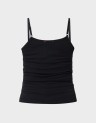 D4 OVIN ATH ESS LACE TRIM VNECK VEST