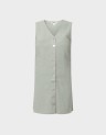 SIESTA LIN BL SL SHORT DRESS