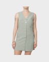 SIESTA LIN BL SL SHORT DRESS