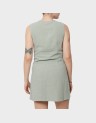 SIESTA LIN BL SL SHORT DRESS