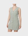 SIESTA LIN BL SL SHORT DRESS