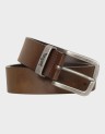METAL TWO HORSE KEEPER BELT OV