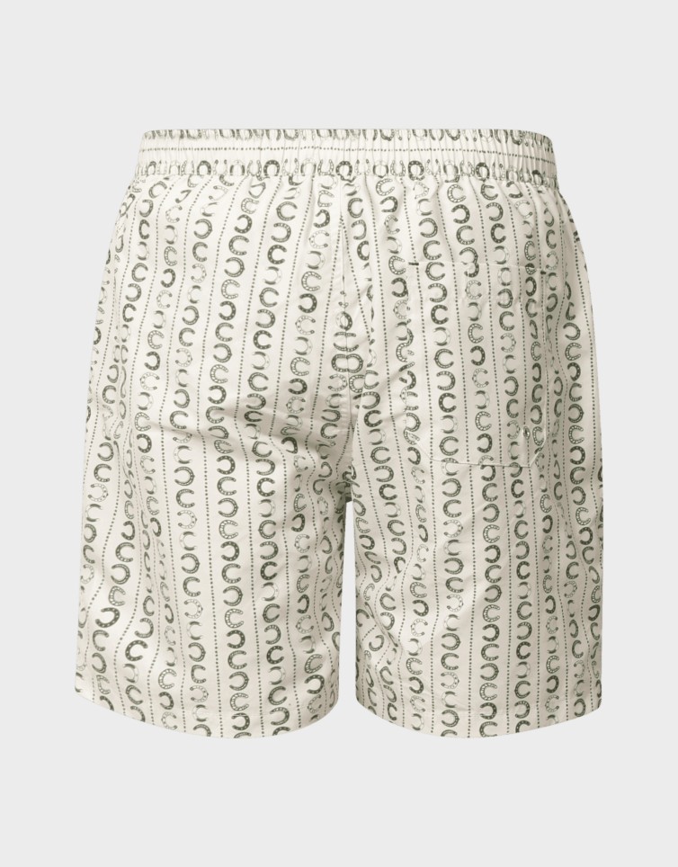 PRINTED MIDLENGTH SWIM
