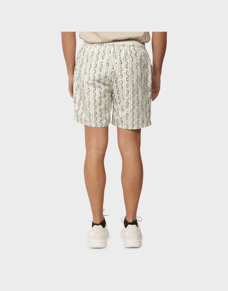 PRINTED MIDLENGTH SWIM