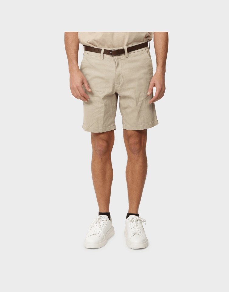 TADAM BELTED CHINO SHORTS