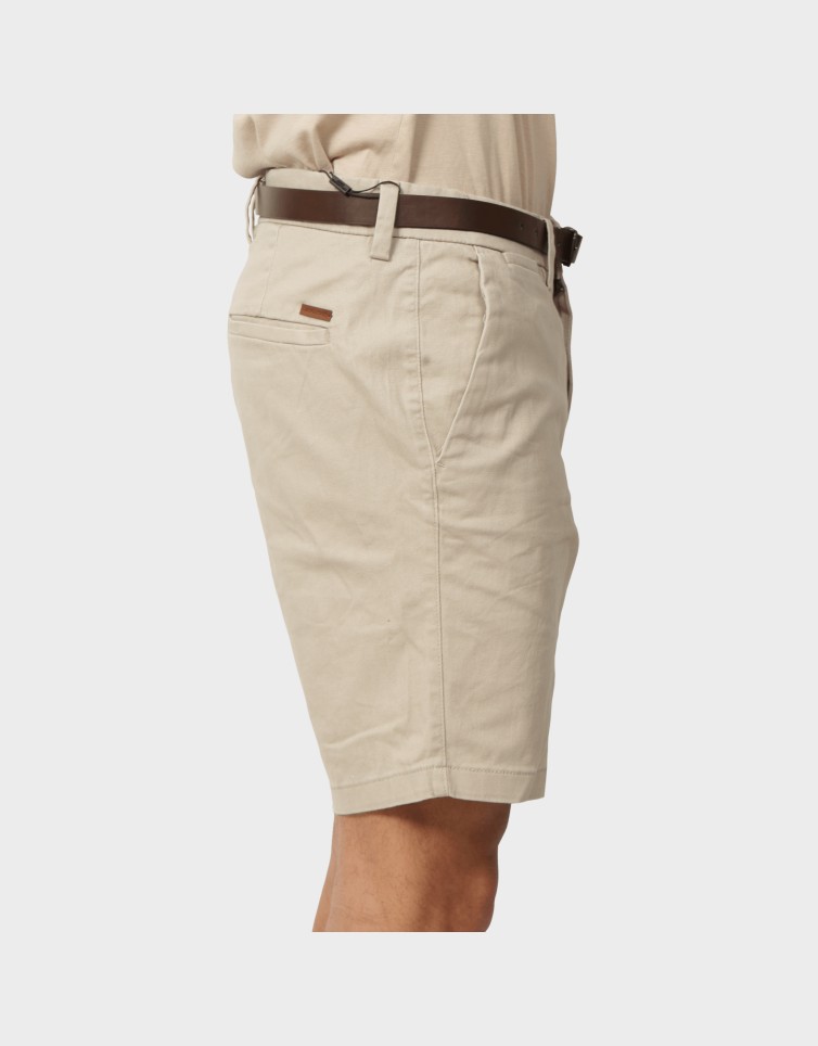 TADAM BELTED CHINO SHORTS