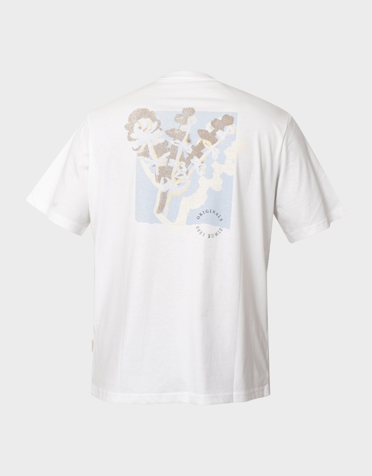 MONTAUK AOP BACK TEE
