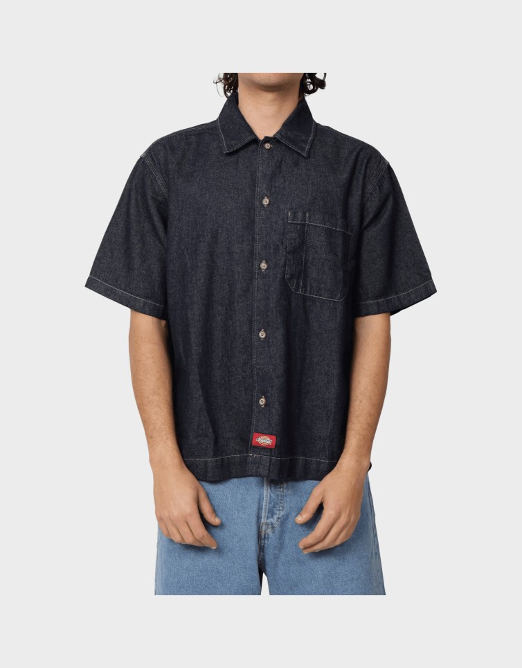 DENIM SHIRT SS