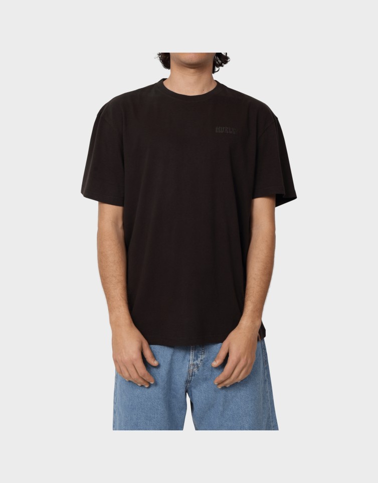 BUBBLE BACK PRINT SS TEE