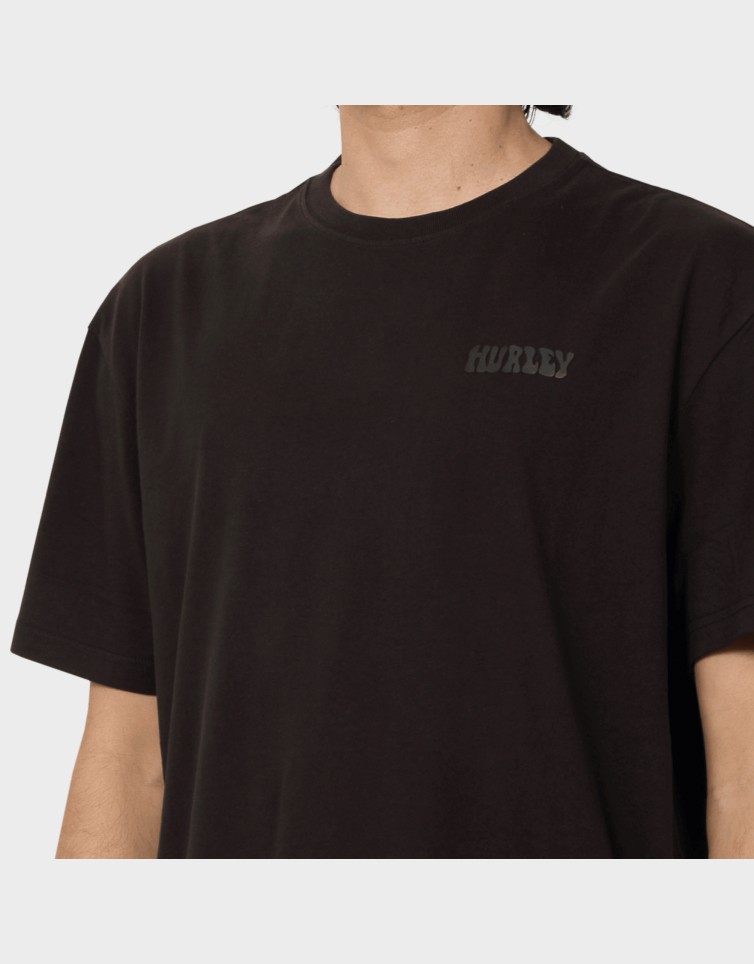 BUBBLE BACK PRINT SS TEE