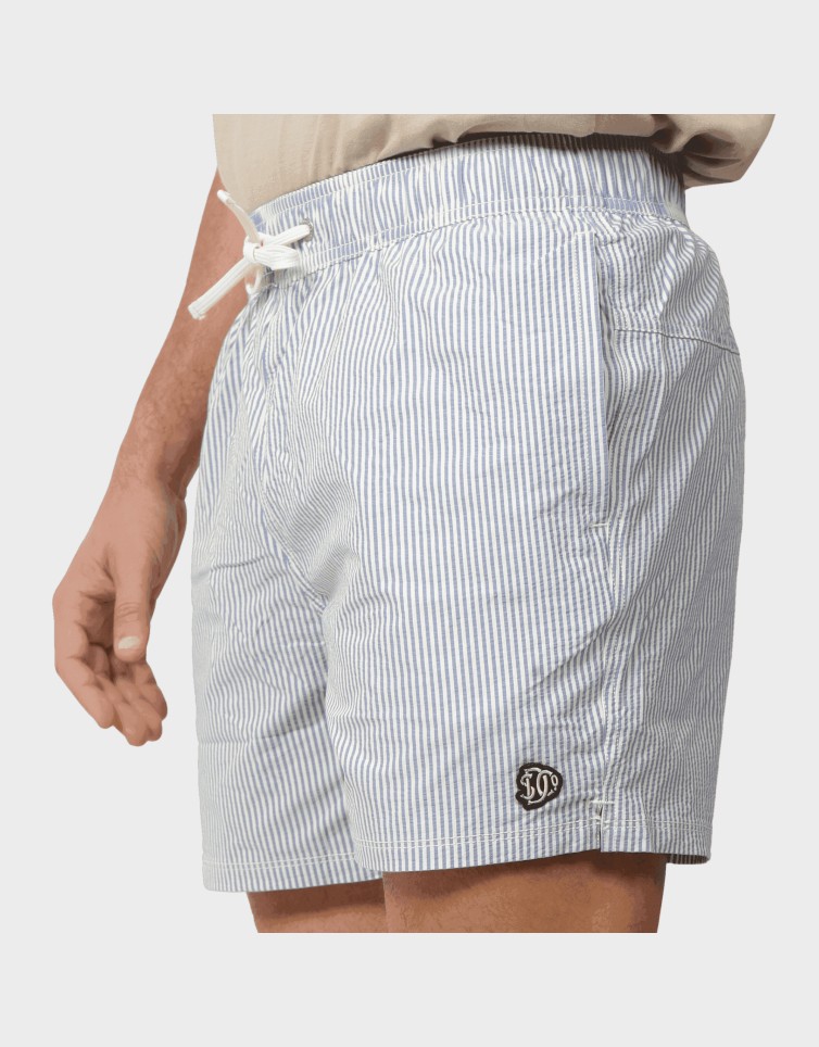 D4 STUD SEER SUCKER 15 SWIM SHORT