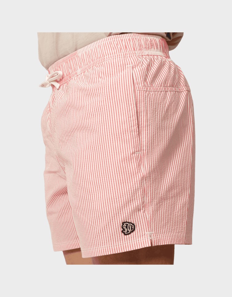 D4 STUD SEER SUCKER 15 SWIM SHORT