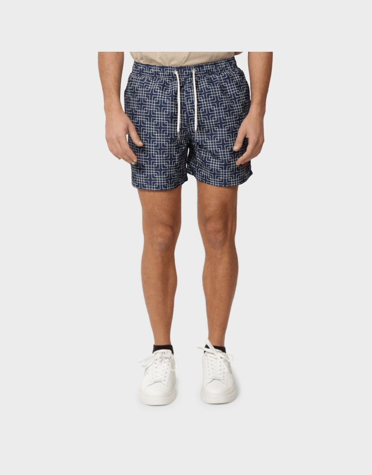 D3 STUD PREMIUM PRINTED 15 SWIM SHORT