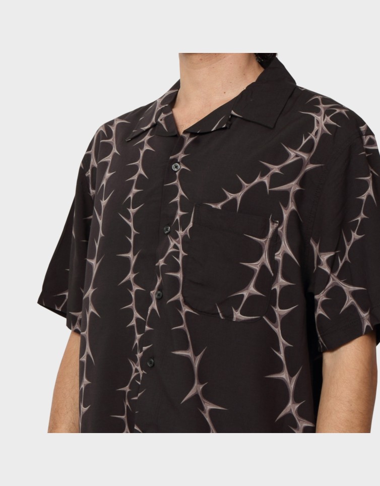 VAN DOREN PRINTED CAMP SS SHIRT