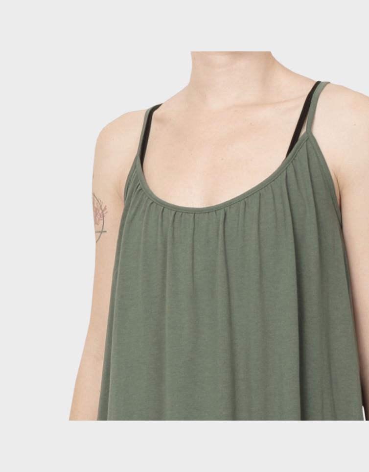 LUNA SINGLET ANKLE DRESS