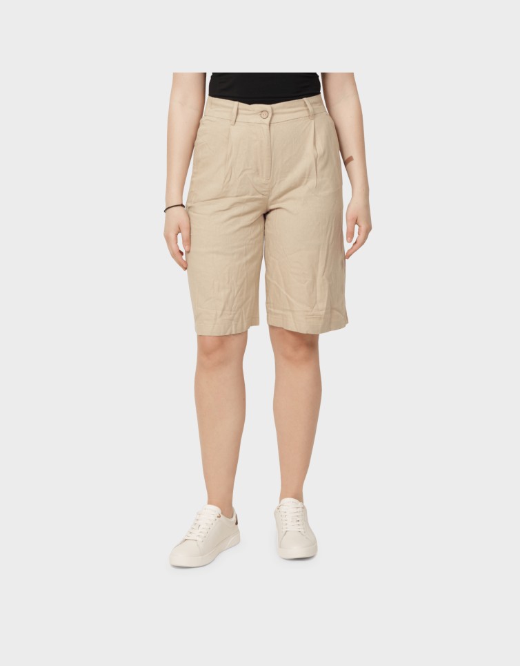 GOA HW LINEN BL LONG SHORTS