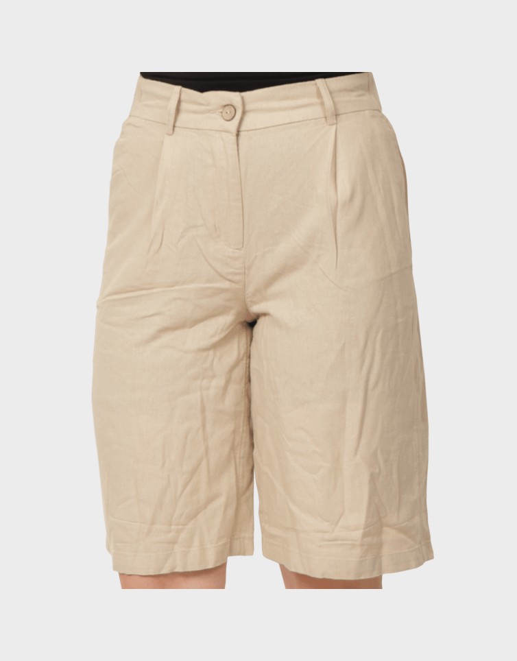 GOA HW LINEN BL LONG SHORTS