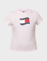 SLIM WAVY FLAG TEE
