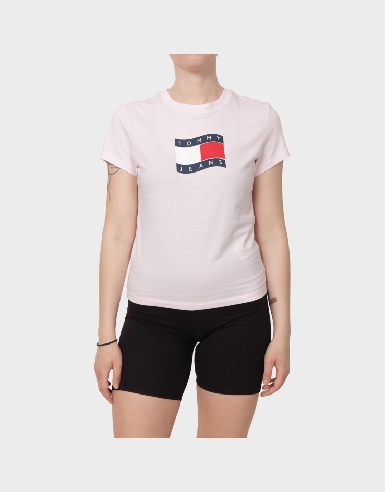 SLIM WAVY FLAG TEE