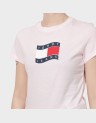 SLIM WAVY FLAG TEE